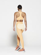 seamless sportbeha dames oranje maat S