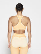 seamless sportbeha dames oranje maat S