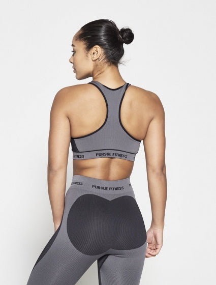 seamless sportbeha dames zwart maat S