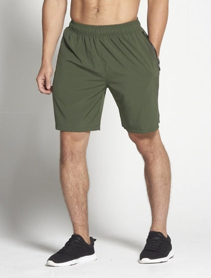 sportbroek 8 inch heren groen maat XL