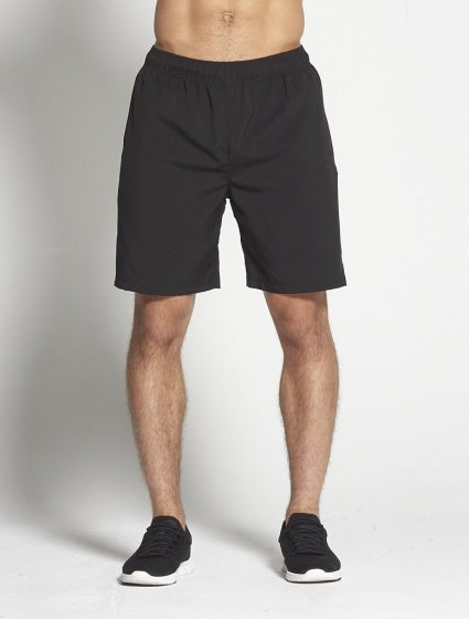 sportbroek 8 inch heren zwart maat M