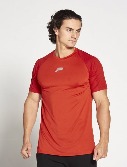 sportshirt Breatheasy 3.0 heren rood maat L