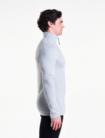 sporttrui Performance heren grijs maat L