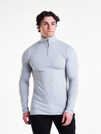 sporttrui Performance heren grijs maat L