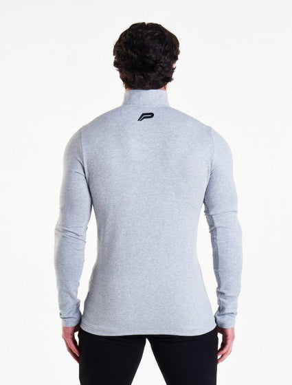 sporttrui Performance heren grijs maat L