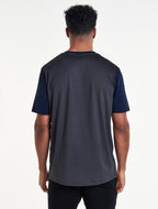 T-shirt Athleisure heren blauw maat L