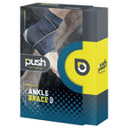enkelbrace 8 grijs rechts maat M