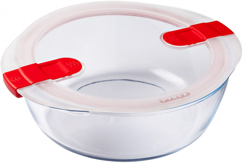vershoudbakje Cook & Heat 2,3 liter glas transparant