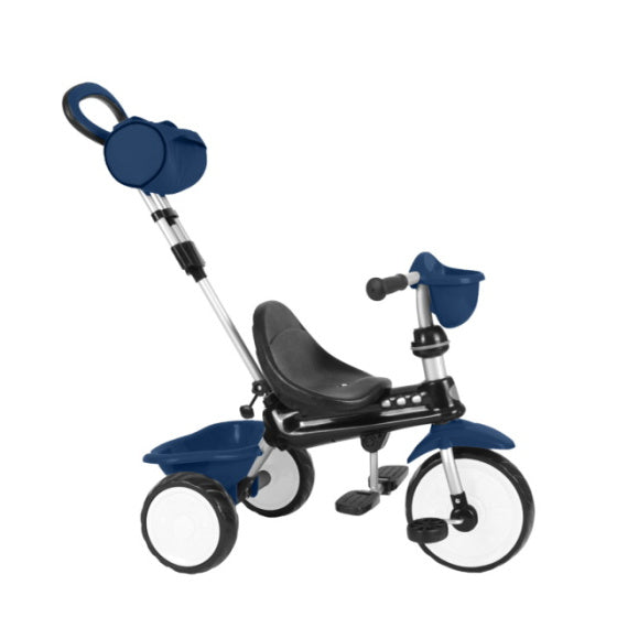 Qplay Comfort 4-in-1 driewieler Junior Blauw