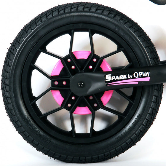 spark 12 inch junior roze zwart