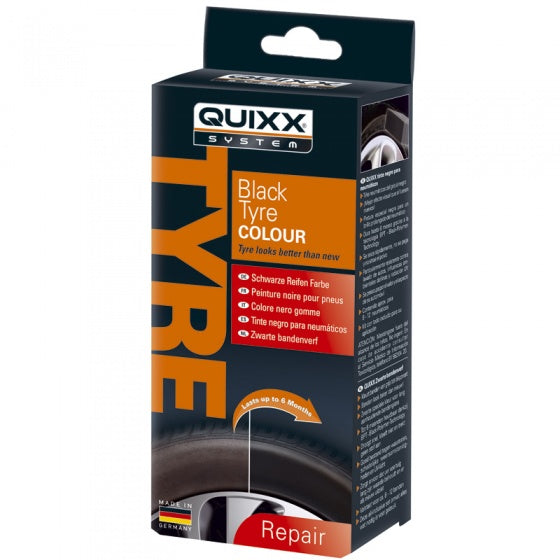 Quixx black tyre colour bandenzwart 75ml