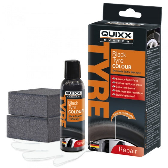 Quixx black tyre colour bandenzwart 75ml