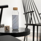 drinkfles Flow White Stone glas 660 ml wit