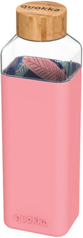 drinkfles Storm Night Forest glas 700 ml roze