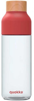 drinkfles Tritan Ice Crab 720 ml transparant/oranje