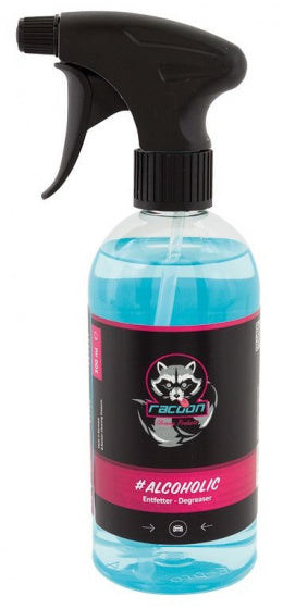 Racoon ontvetter alcoholic cleaner 500 ml lichtblauw