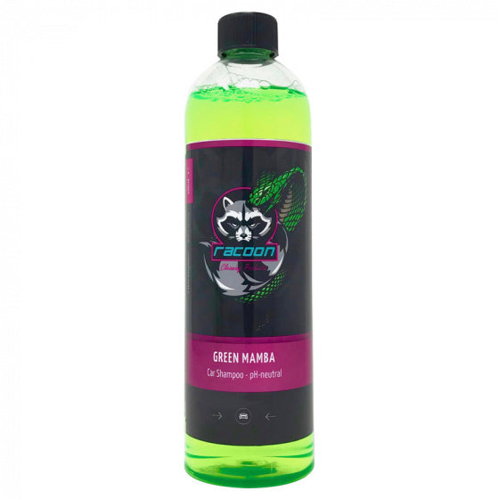 Racoon autoshampoo green mamba 1 liter groen