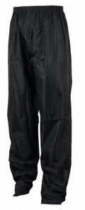 Regenbroek Senior Unisex Zwart Maat XL