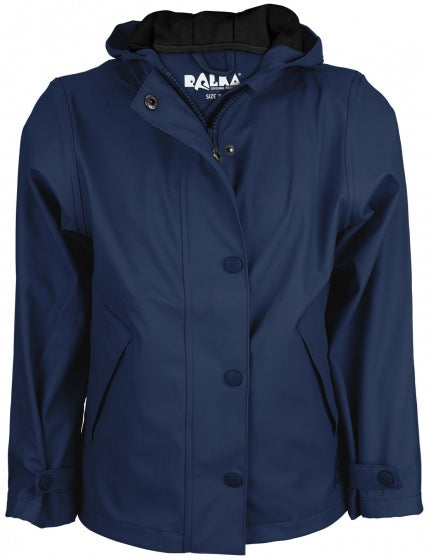 regenjack Sprinkle junior PU donkerblauw maat 116