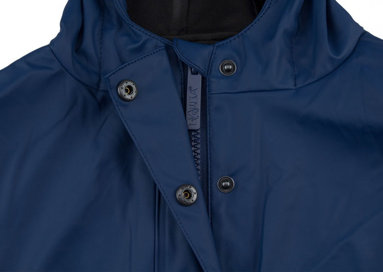 regenjack Sprinkle junior PU donkerblauw maat 116