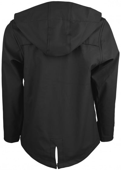 regenjack Sprinkle junior PU zwart maat 116