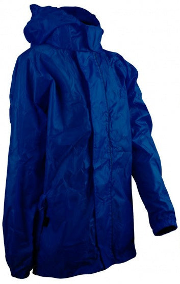 regenjas junior polyester navy maat 176