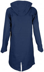regenjas Mizzle dames PU donkerblauw maat 38