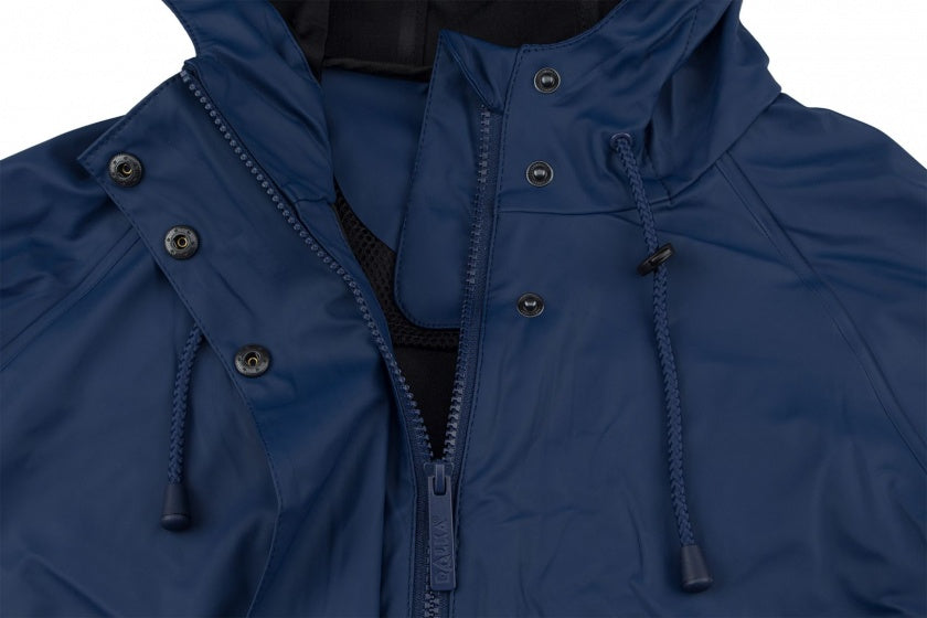 regenjas Mizzle dames PU donkerblauw maat 42