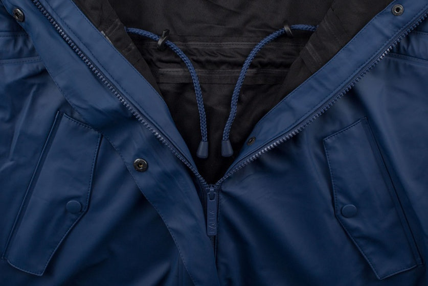 regenjas Mizzle dames PU donkerblauw maat 42