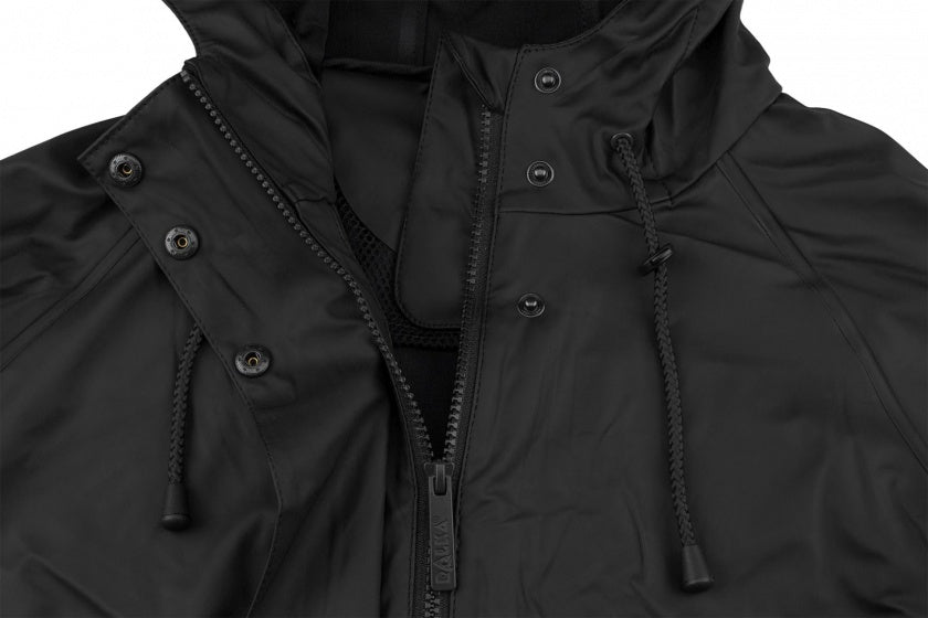 regenjas Mizzle dames PU zwart maat 36