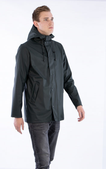 regenjas Skye heren polyurethaan/polyester zwart maat XL
