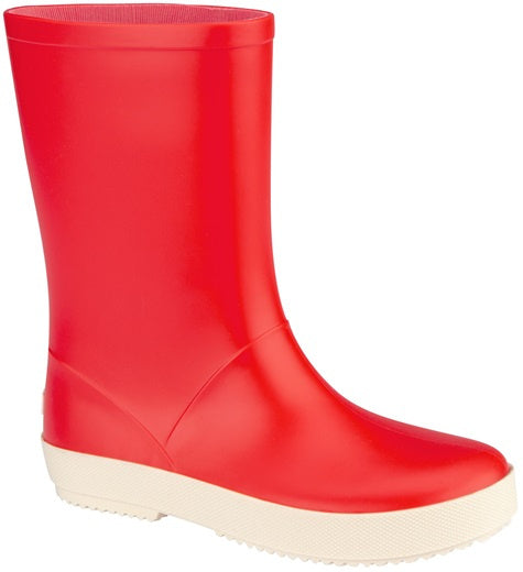 regenlaarzen Puddle junior TPR rood maat 23/24