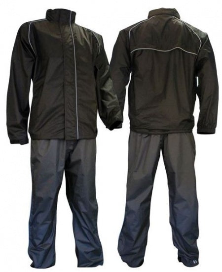 Regenpak Comfort Zwart/Antraciet Maat L