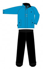 regenpak Irma junior azuurblauw maat 140