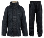Regenpak Junior Unisex Zwart Maat 116