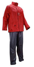 Regenpak Senior Unisex Rood/Antraciet Maat XXL