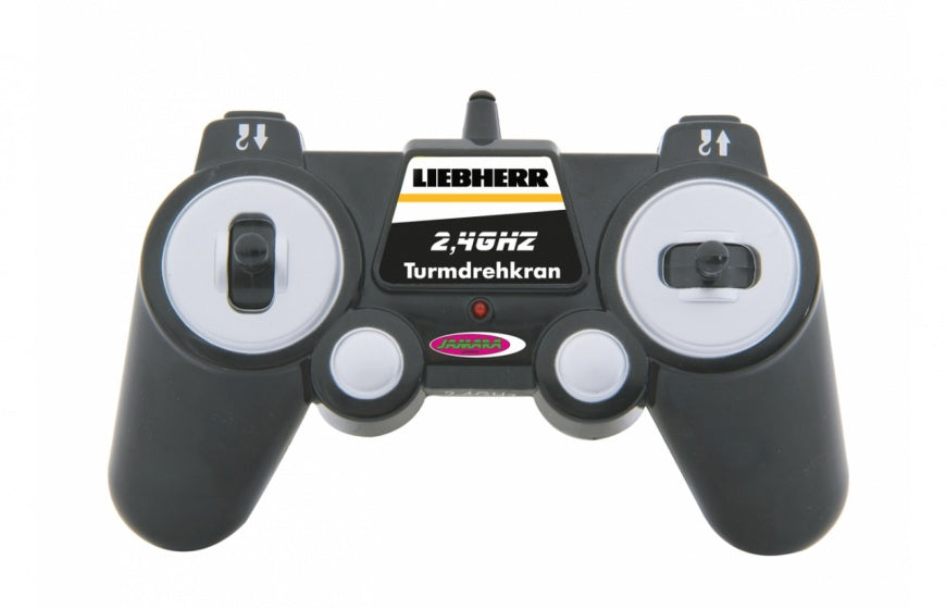 Jamara Liebherr hijskraan 100 cm jongens 2,4 GHz geel