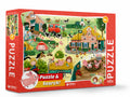 Rebo publishers puzzel cas cato boerderij, 48st.