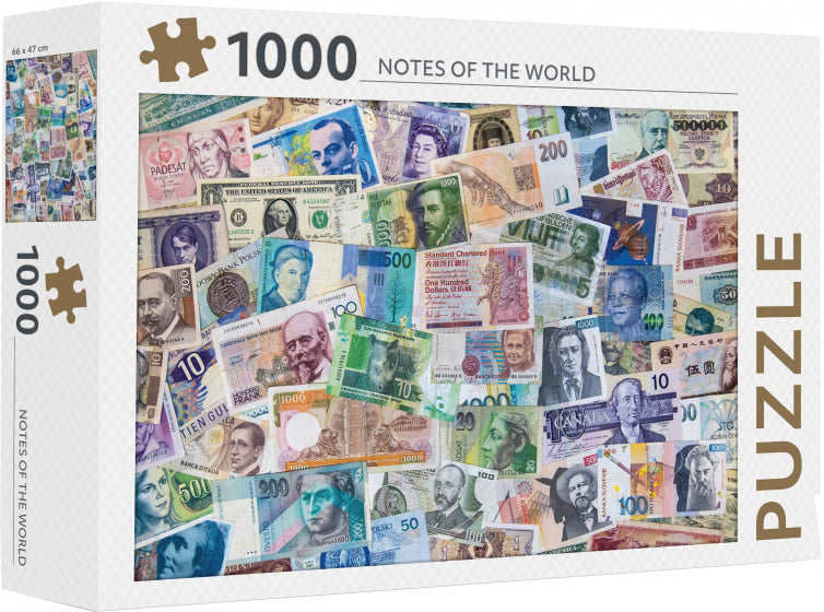 legpuzzel Notes of the World karton 1000 stukjes
