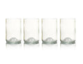 Rebottled glazen - 4-pack - clear