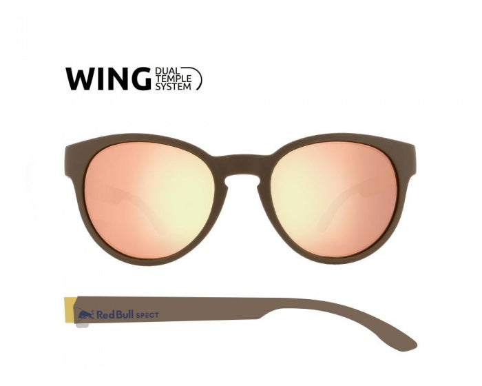 Wing4 sportzonnebril unisex matbruin (008PN)