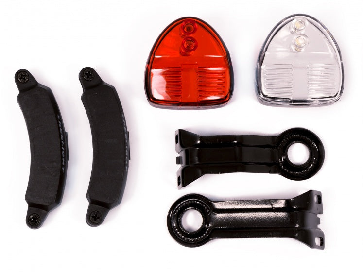 Reelight Verlichtingsset SL150 Steady Light dynamo zwart