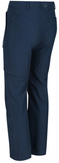 afritsbroek HikeFell junior polyamide blauw mt 135/140