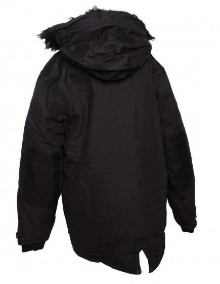 winterjas Aldrich heren polyester zwart heren maat XL