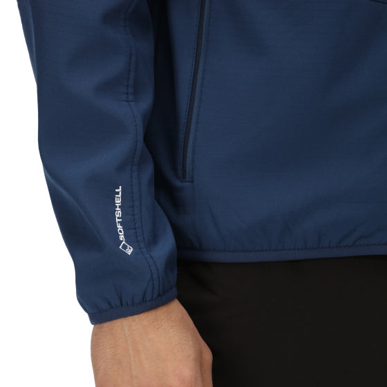 Arec III outdoorjack heren marineblauw maat M