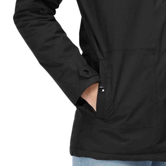 Bergonia II outdoorjack dames zwart maat M