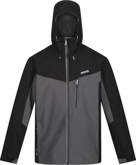 Regatta Birchdale outdoorjack heren donkergrijs/zwart maat 3XL