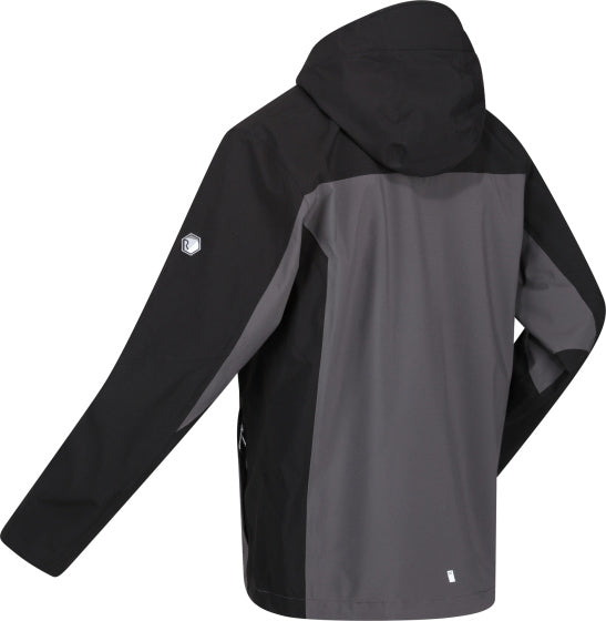 Regatta - Regatta - Regatta - Regatta - Regatta - Regatta - Birchdale outdoorjack heren donkergrijs zwart maat L