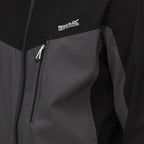 Regatta Birchdale outdoorjack heren donkergrijs/zwart maat XXL