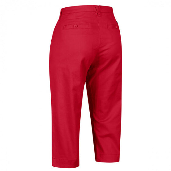 broek Maleena II dames katoen/elastaan rood maat 44